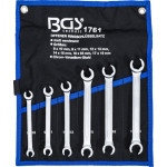 BGS Offener Doppel-Ringschlüssel-Satz | SW 8 x 10 - 17 x 19 mm | 6-tlg.