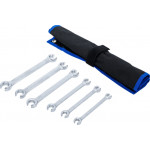 BGS Offener Doppel-Ringschlüssel-Satz | SW 8 x 10 - 17 x 19 mm | 6-tlg.