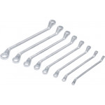 BGS Doppel-Ringschlüssel-Satz | gekröpft | SW 6 x 7 - 20 x 22 mm | 8-tlg.