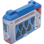 BGS Kraft-Bit-Einsatz-Satz | Antrieb Innenvierkant 20 mm (3/4