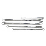 BGS Doppel-Ringschlüssel-Satz | extra lang | SW 8 - 19 mm | 5-tlg.