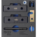 BGS Werkstattwageneinlage 1/6: Motor-Einstellwerkzeug-Satz | für BMW M42, M50