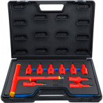 BGS VDE-Bit-Einsatz-Satz | Antrieb Innenvierkant 12,5 mm (1/2