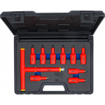BGS VDE-Bit-Einsatz-Satz | Antrieb Innenvierkant 12,5 mm (1/2