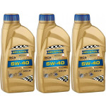 Ravenol RCS Racing Competition Synto SAE 5W-40 Motoröl 3x 1l = 3 Liter