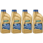 RAVENOL VSG SAE 75W-90 Vollsynth. API GL-4/GL-5 1 Liter 4x 1l = 4 Liter