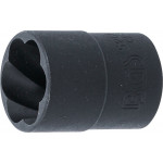 BGS Spiral-Profil-Steckschlüssel-Einsatz / Schraubenausdreher | Antrieb Innenvierkant 12,5 mm (1/2