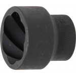 BGS Spiral-Profil-Steckschlüssel-Einsatz / Schraubenausdreher | Antrieb Innenvierkant 12,5 mm (1/2