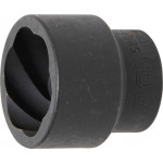 BGS Spiral-Profil-Steckschlüssel-Einsatz / Schraubenausdreher | Antrieb Innenvierkant 20 mm (3/4