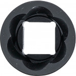 BGS Spiral-Profil-Steckschlüssel-Einsatz / Schraubenausdreher | Antrieb Innenvierkant 12,5 mm (1/2