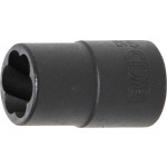 BGS Spiral-Profil-Steckschlüssel-Einsatz / Schraubenausdreher | Antrieb Innenvierkant 10 mm (3/8