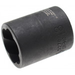 BGS Spiral-Profil-Steckschlüssel-Einsatz / Schraubenausdreher | Antrieb Innenvierkant 10 mm (3/8