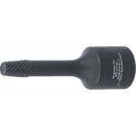 BGS Spiral-Profil-Steckschlüssel-Einsatz / Schraubenausdreher | Antrieb Innenvierkant 10 mm (3/8