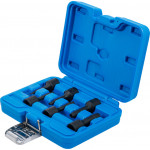BGS Spiral-Profil-Steckschlüssel-Satz / Schraubenausdreher | Antrieb Innenvierkant 10 mm (3/8