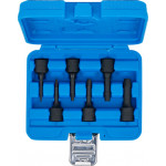 BGS Spiral-Profil-Steckschlüssel-Satz / Schraubenausdreher | Antrieb Innenvierkant 10 mm (3/8