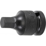 BGS Kraft-Bit-Einsatz | Antrieb Innenvierkant 12,5 mm (1/2