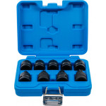 BGS Kraft-Bit-Einsatz-Satz | Antrieb Innenvierkant 12,5 mm (1/2