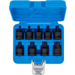 BGS Kraft-Bit-Einsatz-Satz | Antrieb Innenvierkant 12,5 mm (1/2