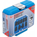 BGS Kraft-Bit-Einsatz-Satz | Antrieb Innenvierkant 12,5 mm (1/2