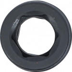 BGS Kraft-Steckschlüssel-Einsatz Sechskant, tief | Antrieb Innenvierkant 25 mm (1