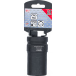 BGS Kraft-Steckschlüssel-Einsatz Sechskant, tief | Antrieb Innenvierkant 25 mm (1