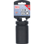 BGS Kraft-Steckschlüssel-Einsatz Sechskant, tief | Antrieb Innenvierkant 25 mm (1