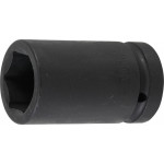 BGS Kraft-Steckschlüssel-Einsatz Sechskant, tief | Antrieb Innenvierkant 25 mm (1