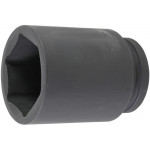 BGS 5500-75 Kraft-Steckschlüssel-Einsatz Sechskant, tief | Antrieb Innenvierkant 25 mm (1