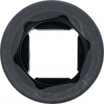 BGS Kraft-Steckschlüssel-Einsatz Sechskant | Antrieb Innenvierkant 20 mm (3/4