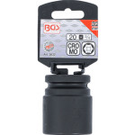 BGS Kraft-Steckschlüssel-Einsatz Sechskant | Antrieb Innenvierkant 20 mm (3/4
