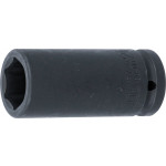 BGS Kraft-Steckschlüssel-Einsatz Sechskant, tief | Antrieb Innenvierkant 20 mm (3/4