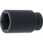 BGS Kraft-Steckschlüssel-Einsatz Sechskant, tief | Antrieb Innenvierkant 20 mm (3/4