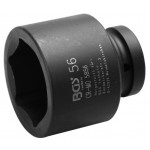 BGS Kraft-Steckschlüssel-Einsatz Sechskant | Antrieb Innenvierkant 25 mm (1