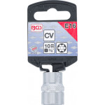 BGS Steckschlüssel-Einsatz E-Profil | Antrieb Innenvierkant 10 mm (3/8
