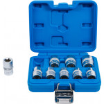BGS Steckschlüssel-Einsatz-Satz E-Profil | Antrieb Innenvierkant 12,5 mm (1/2