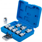 BGS Steckschlüssel-Einsatz-Satz E-Profil | Antrieb Innenvierkant 12,5 mm (1/2