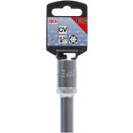 BGS Steckschlüssel-Einsatz E-Profil, tief | Antrieb Innenvierkant 12,5 mm (1/2
