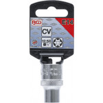 BGS Steckschlüssel-Einsatz E-Profil | Antrieb Innenvierkant 12,5 mm (1/2