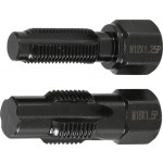 BGS Reparaturwerkzeug für Lambdasondengewinde | M18 x 1,5 mm | M12 x 1,25 mm | 2-tlg.