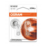 Osram Lampe mit Glassockel Glühlampe W16W W2.1x9.5d 12V 16W 1 Stück