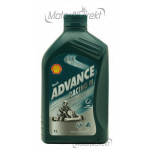 Shell Advance Racing M KART teilsynthetisches 2-Takt Motorrad Motoröl