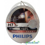 Philips VisionPlus H7 PX26d 12V 55W 3200K Doppelpack