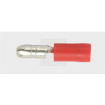 Rundstecker 4/0,5-1mm², rot 5Stk.