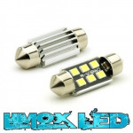 Soffitte C5W 39mm 6x 2835 SMD Weiß 250 Lumen