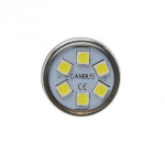 LED Metalsockel W21W T20 7440 30x3030 SMD Weiß 100 % Canbus Inside