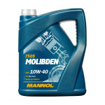 Mannol 7505 Molibden 10W-40 teilsynthetisches Motoröl 4l Kanister