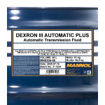 MANNOL Dexron III Automatic Plus 60l Fass