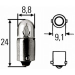 HELLA Glühlampe, Park-/Positionsleuchte