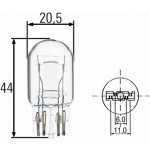 HELLA Glühlampe, Brems-/Schlusslicht