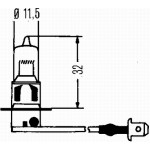 HELLA Glühlampe, Arbeitsscheinwerfer